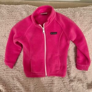 Columbia Pink Fleece Jacket